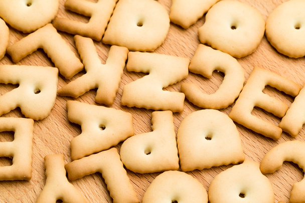 Печиво з запеченими літерами
 - Фото, зображення