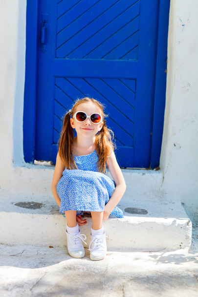 Little girl in Greece - Photo, image