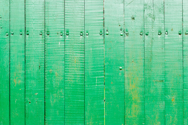 Old painted wood wall - texture or background - Foto, Bild