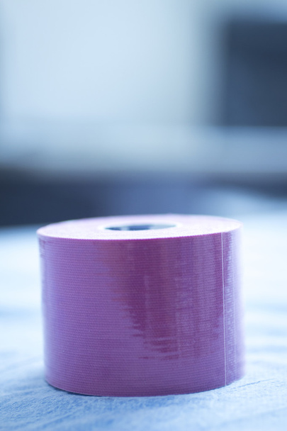 Rouleaux de bandage de bande de couleur de physiothérapie de physiothérapie
 - Photo, image