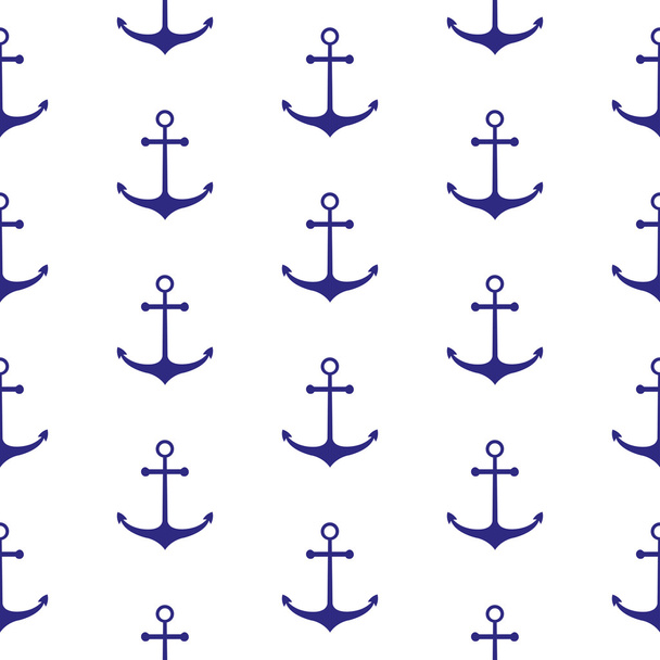 Seamless nautical pattern  - Vektor, Bild