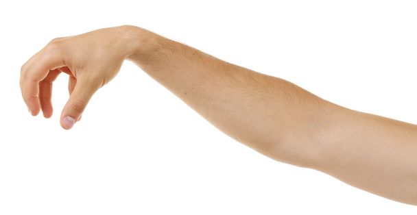 Mão masculina close up
 - Foto, Imagem
