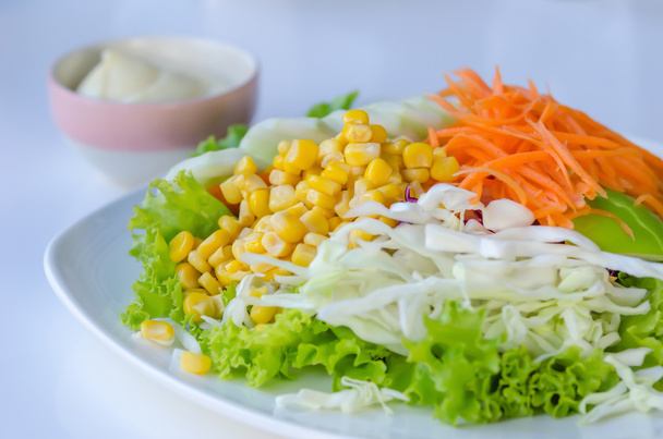 čerstvý salát - Fotografie, Obrázek