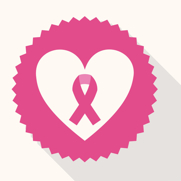 Breast cancer design - Vector, Image