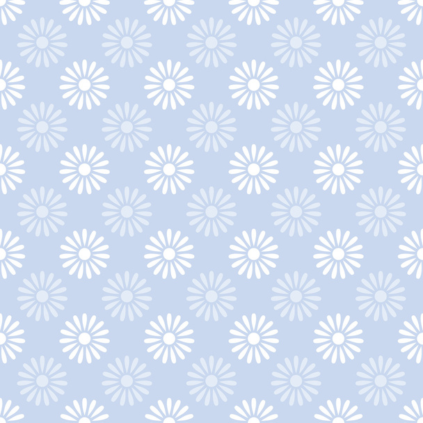 Flower seamless pattern background - Vector, afbeelding