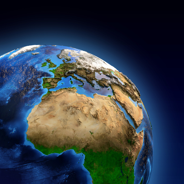 Planeta Tierra formas terrestres
 - Foto, Imagen