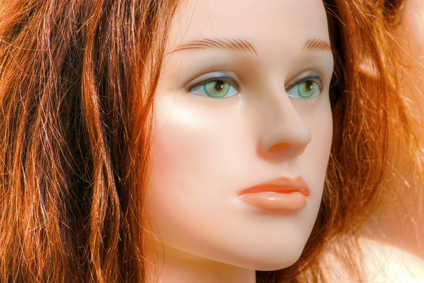 plastik Kızıl saçlı kız - Fotoğraf, Görsel