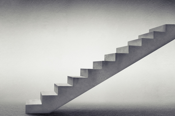 stairs in grey room - Fotografie, Obrázek