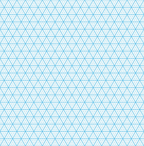 Isometric grid paper seamless pattern - Vector, Image