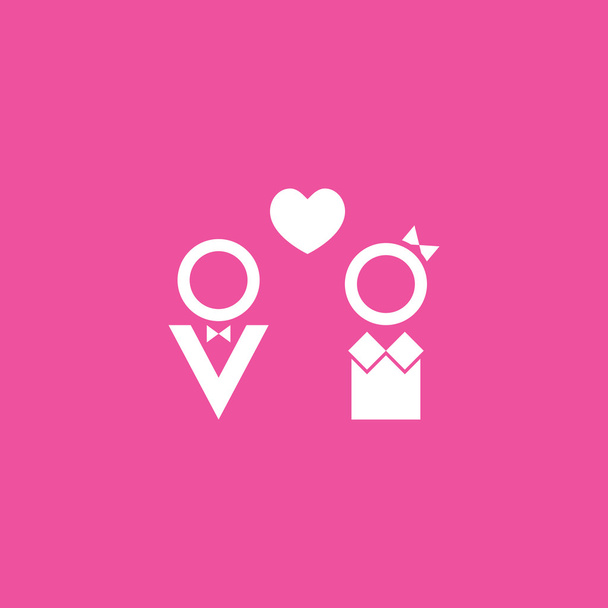 Couple Icon - Vector, Image