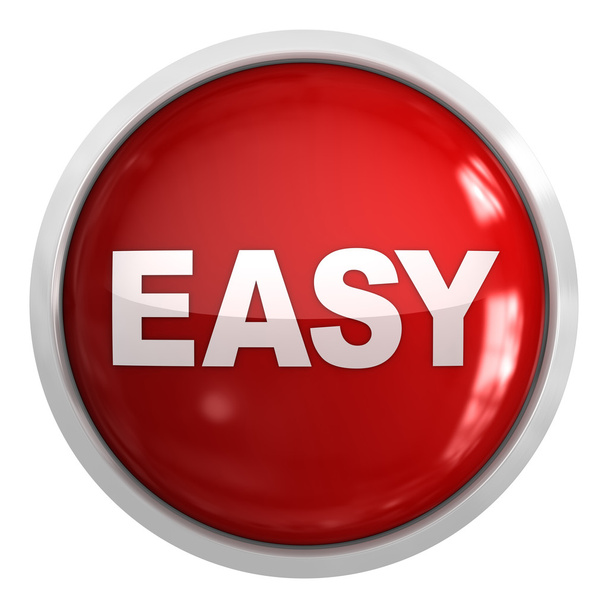 Easy button - Photo, Image