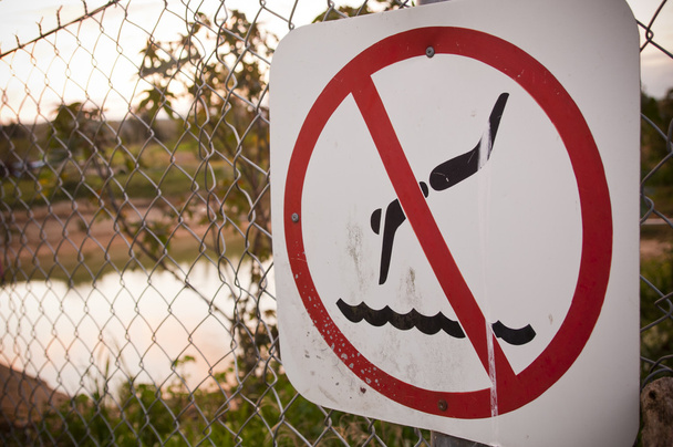 zákaz plavání - Fotografie, Obrázek