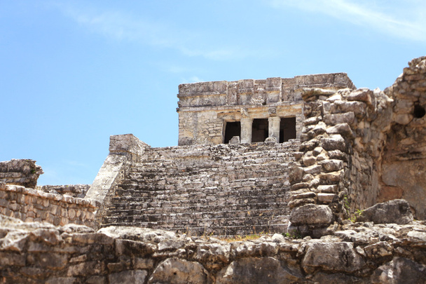 Ruiny Majów na Półwysep Jukatan w Meksyku - Zdjęcie, obraz