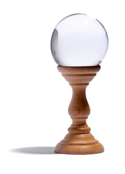 Glazen bol voor fortunetelling - Foto, afbeelding