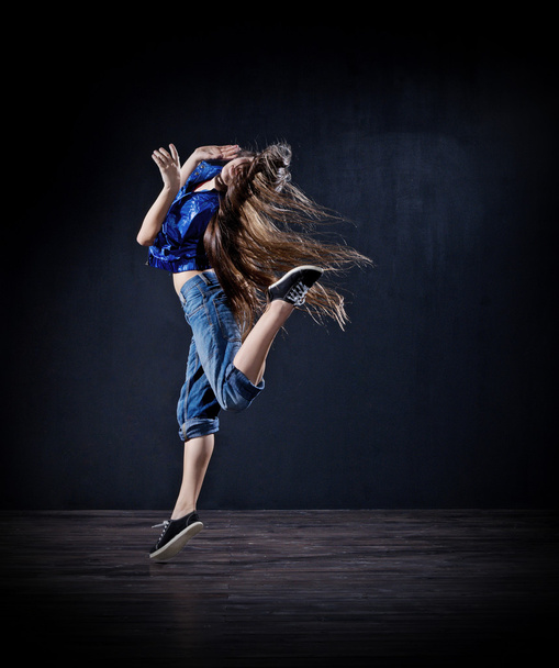 Modern dancer girl (dark ver) - Fotó, kép