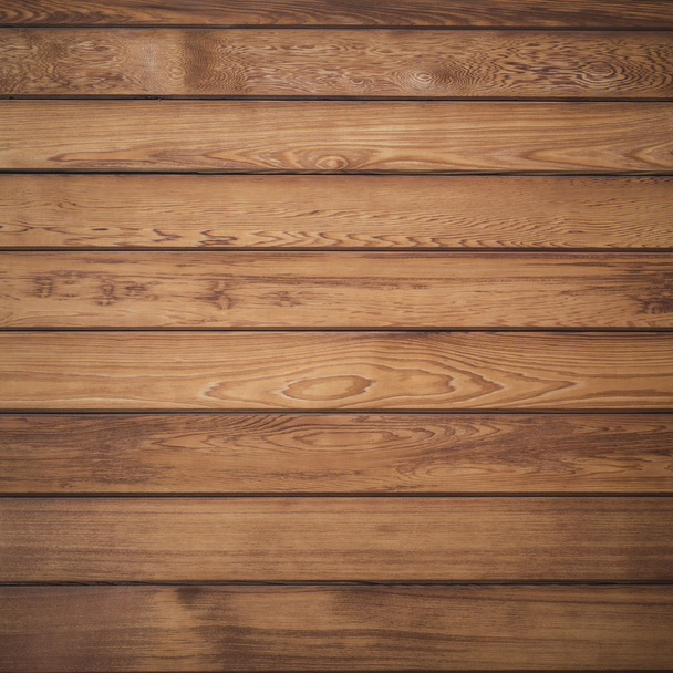 Big Brown wood plank wall texture background - Photo, Image
