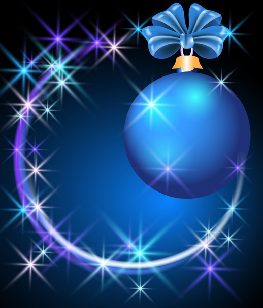 Christmas ball - Vector, Imagen