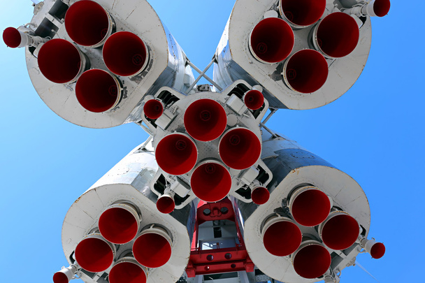Nozzles of Russian rocket Vostok - Zdjęcie, obraz