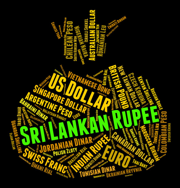 Σρι Λάνκα ρουπίες δηλώνει Forex διαπραγμάτευση και τραπεζογραμμάτια - Φωτογραφία, εικόνα