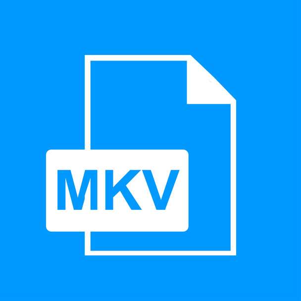 mkv file icon - Vector, Image