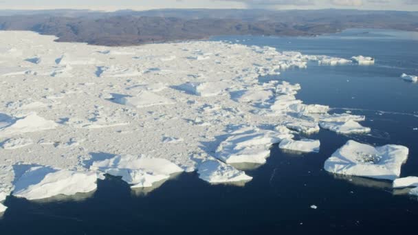 Ilulissat Groenland Planchers de glace
 - Séquence, vidéo