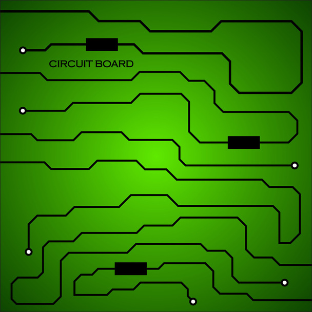 Circuit board. Abstract background. Vector illustration. Eps 10 - Vector, Image