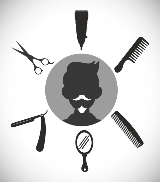 Hair Salon design - Vector, Image