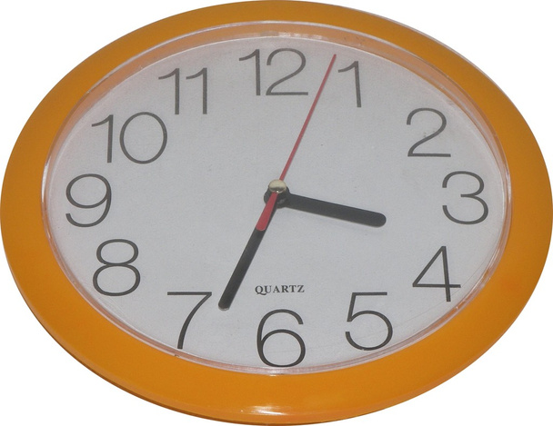 Relógio laranja
 - Foto, Imagem