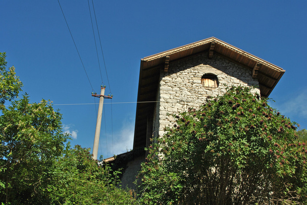 stenen huis - Foto, afbeelding
