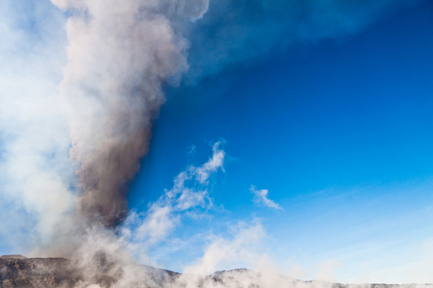 Erupce Etny - Fotografie, Obrázek