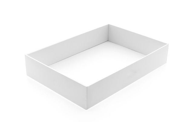 Белый ящик на белом
 - Фото, изображение