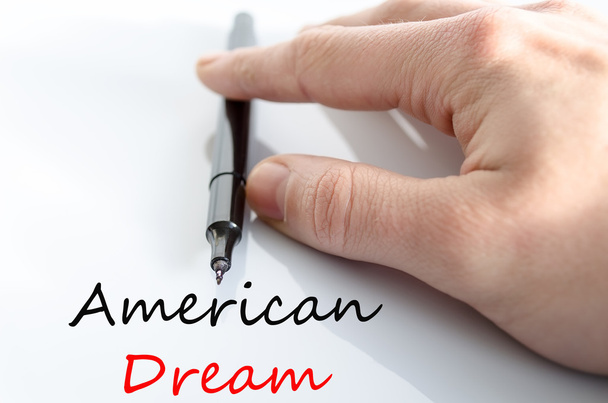 Αμερικανικό όνειρο κείμενο έννοια - Φωτογραφία, εικόνα