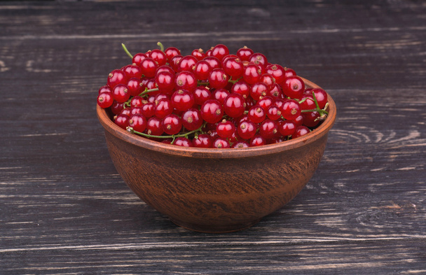 Redcurrants in a bowl - Photo, Image