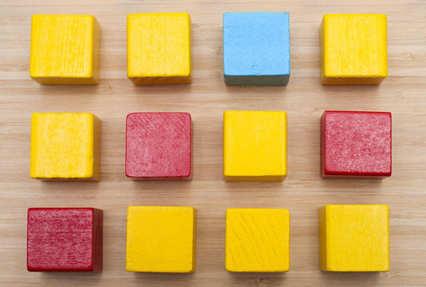 cubes colorés
 - Photo, image