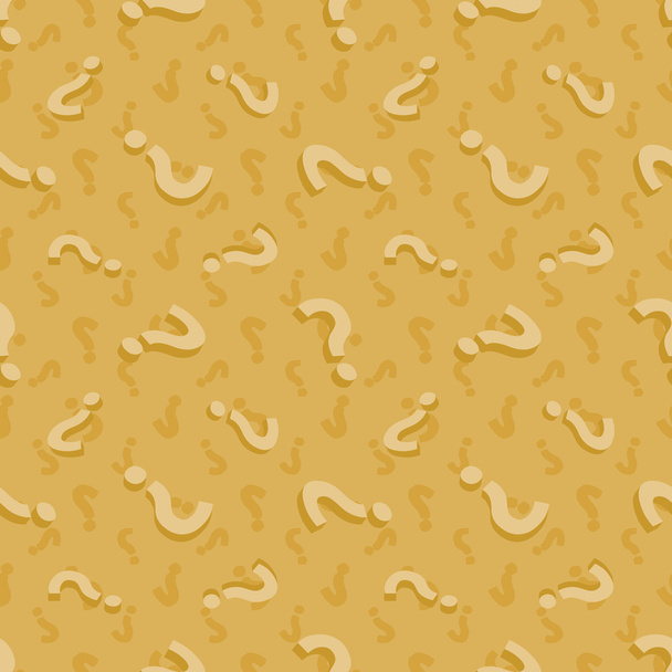 Question mark seamless pattern - Vector, Image