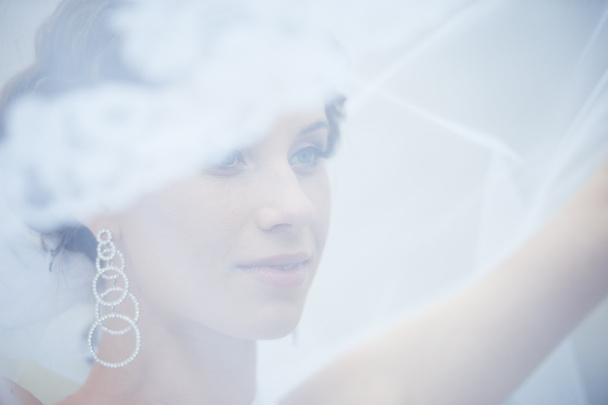 Young beautiful bride - Fotoğraf, Görsel