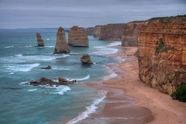 12 апостолов на Большой океанской дороге, Австралия - Stock Image
 - Фото, изображение