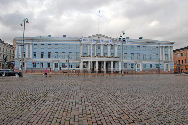 Ratusz w Helsinki, Finlandia - Zdjęcie, obraz