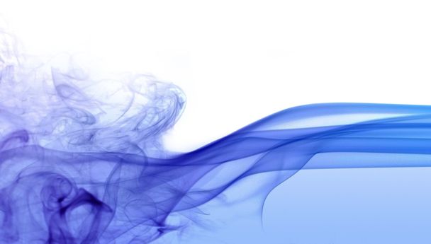 Detalle abstracto humo azul
 - Foto, imagen