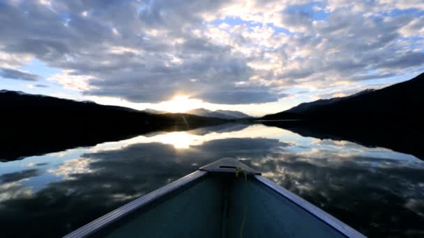 Spirit Lake paesaggio panoramico al tramonto
 - Filmati, video