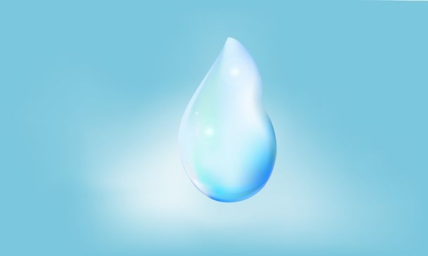 ilustración de diseño de gota de agua símbolo
 - Foto, Imagen