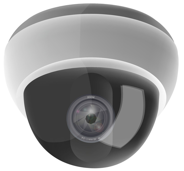 CCTV camera - Wektor, obraz
