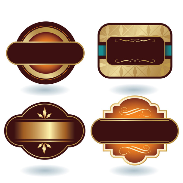 chocolade logo sjabloon - Vector, afbeelding