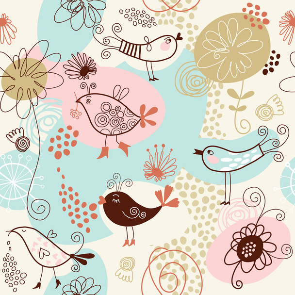 Beauty floral background - Vector, afbeelding