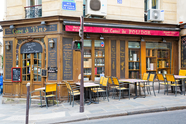 Paris'te otantik bar - Fotoğraf, Görsel