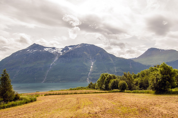 norweski krajobraz - Zdjęcie, obraz