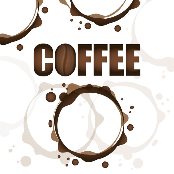 Coffee design. - Wektor, obraz