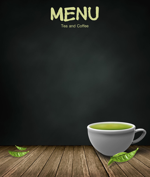 Grüner Tee - Foto, Bild
