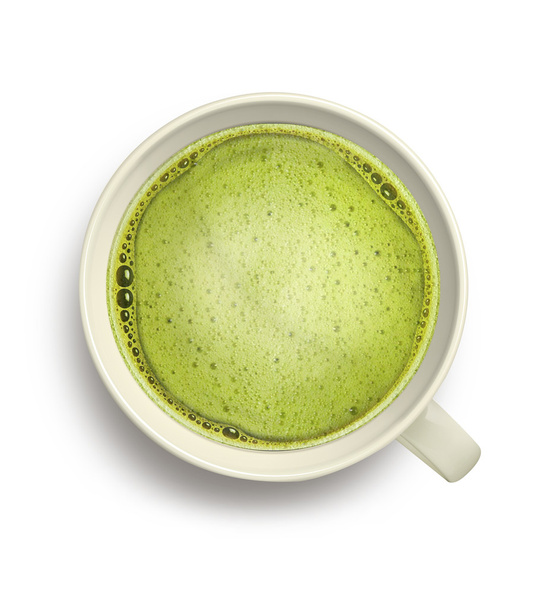 green tea and macha green tea - Foto, afbeelding