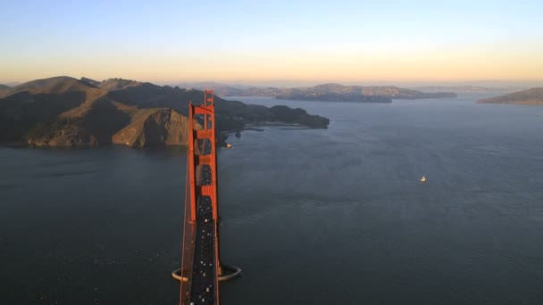 Мост Голден Гейт в Сан-Франциско - Кадры, видео